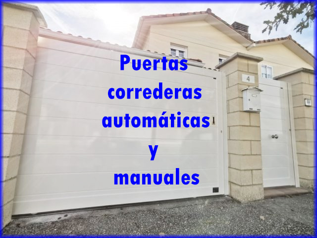 Puerta corredera automática