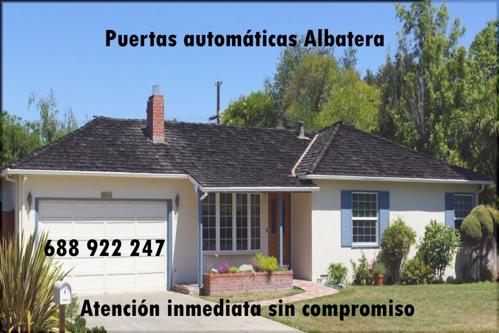 Puertas automáticas en Albatera