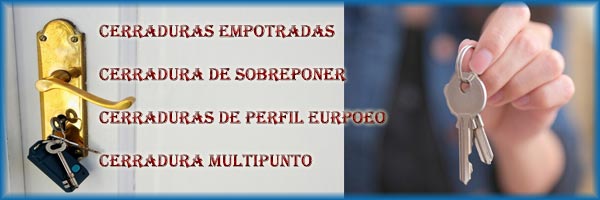 Tipos de cerraduras